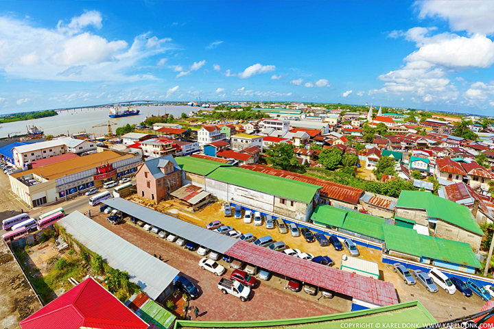 suriname360 » View 1 from the Hakrinbank Building